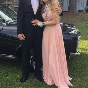 Blush Pink Prom Dress